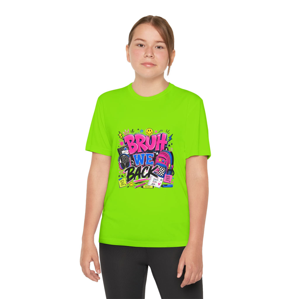 Cheer Competition Youth Tee – “Cheer Is My Therapy” Graphic Shirt