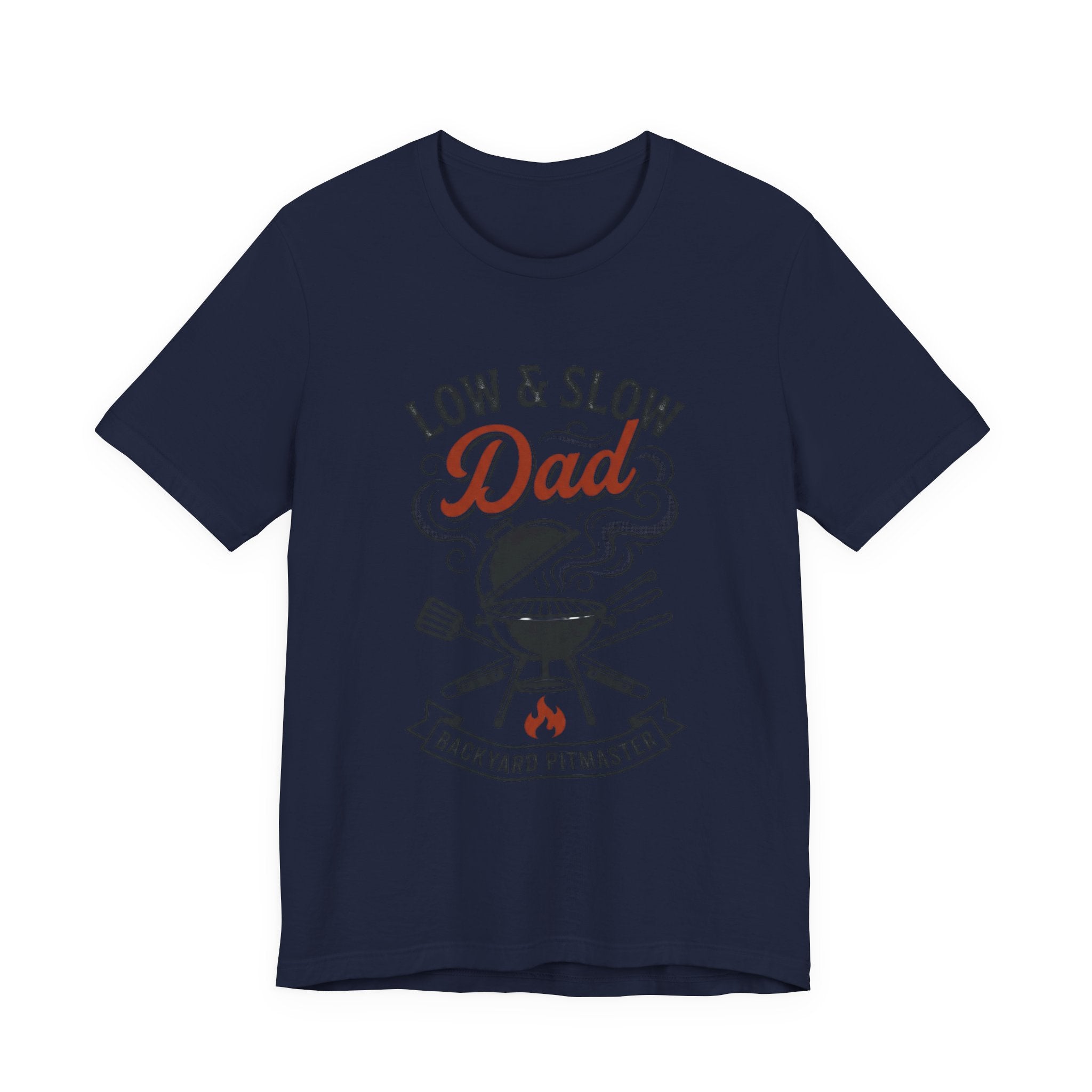 Low & Slow Dad T-Shirt | Father's Day BBQ Grill Pitmaster Tee