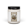 All Plants Are Edible Soy Candle | Botanical Skull Illustration, Dark Nature Humor