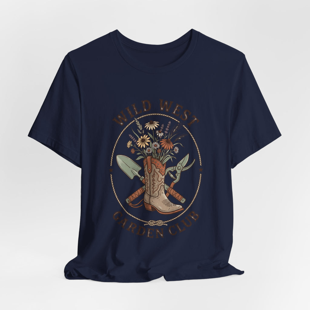 Wild West Garden Club Tee | Cowgirl Gardening, Western Boots & Desert Florals