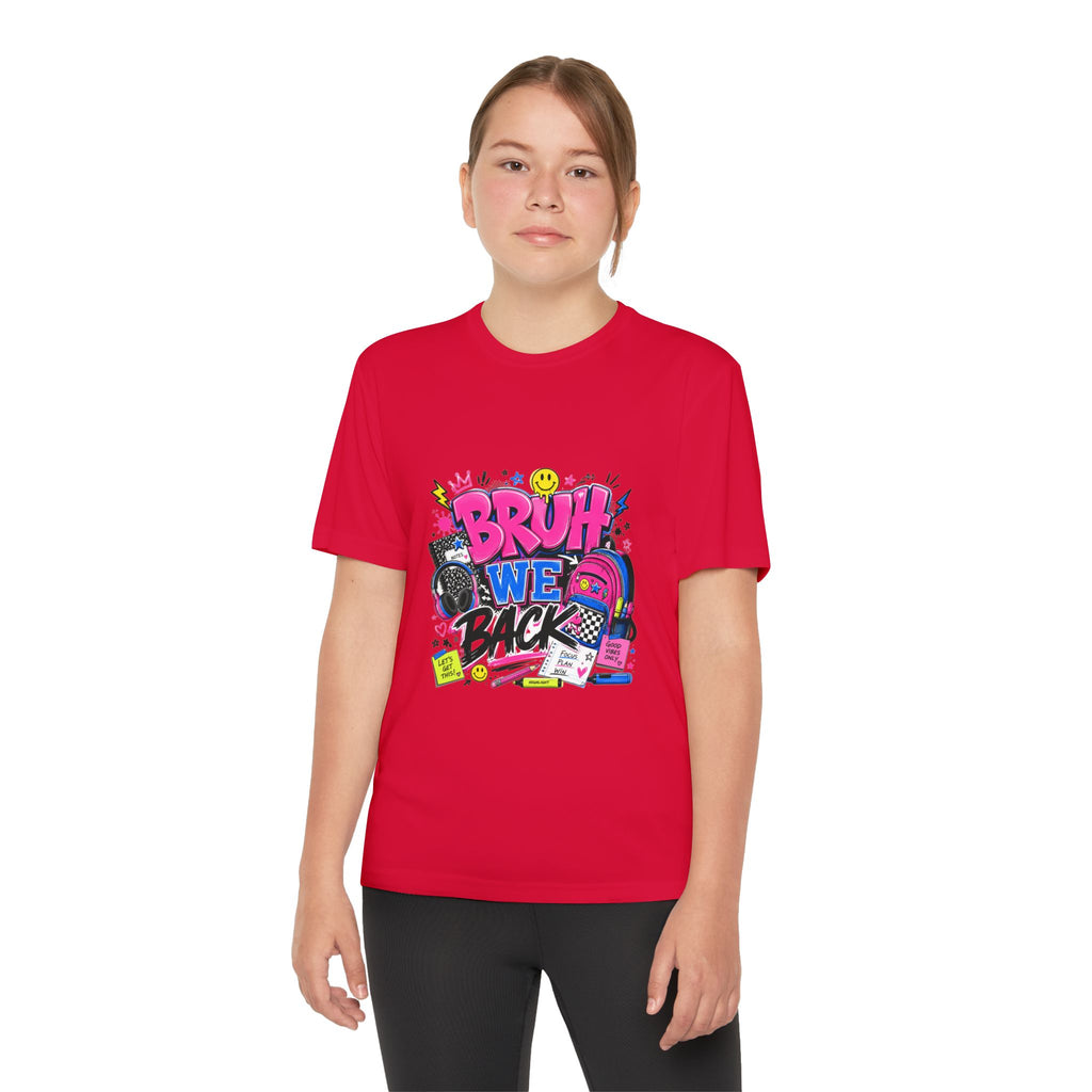 Cheer Competition Youth Tee – “Cheer Is My Therapy” Graphic Shirt