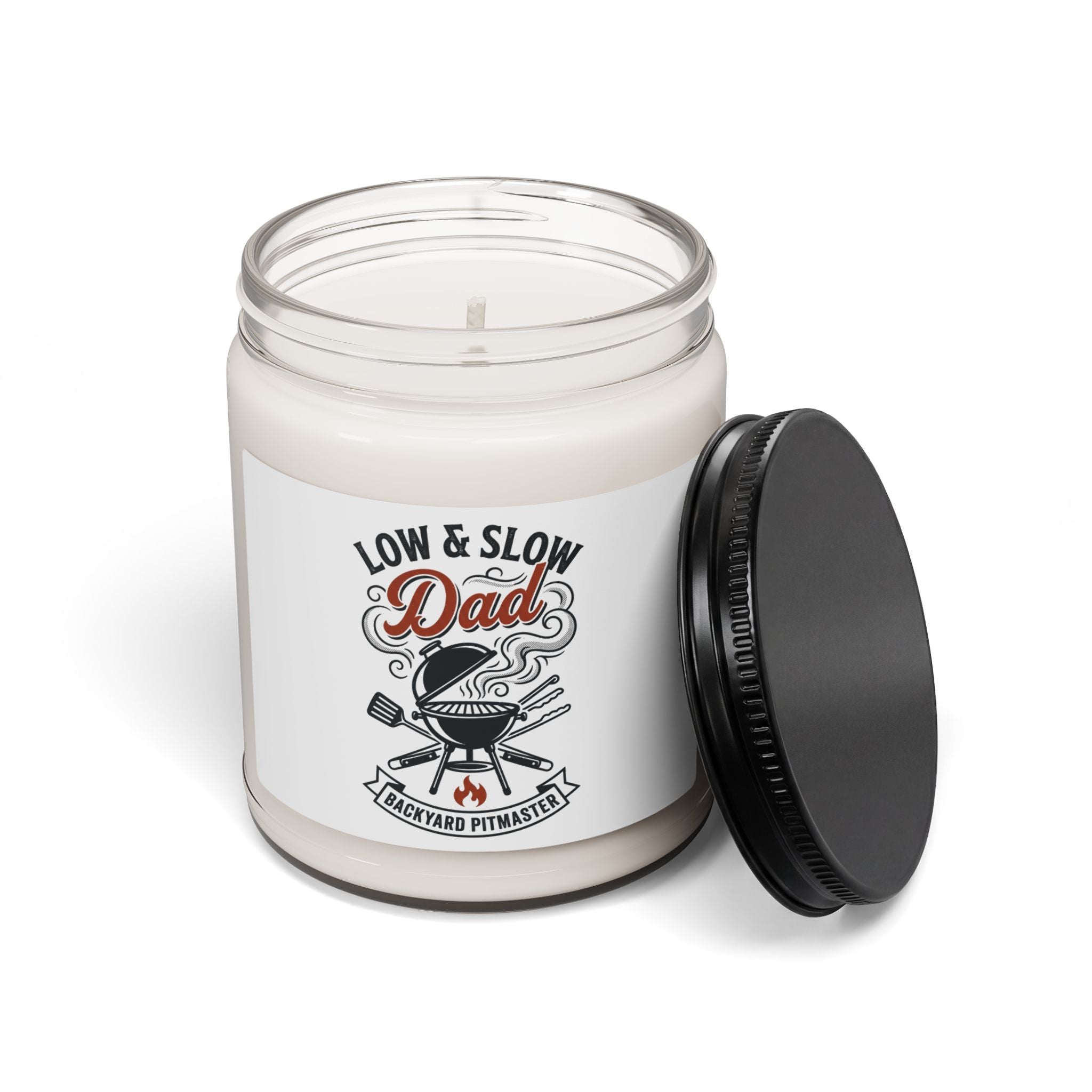 Low & Slow Dad Candle, Father's Day BBQ Smoker Soy Candle