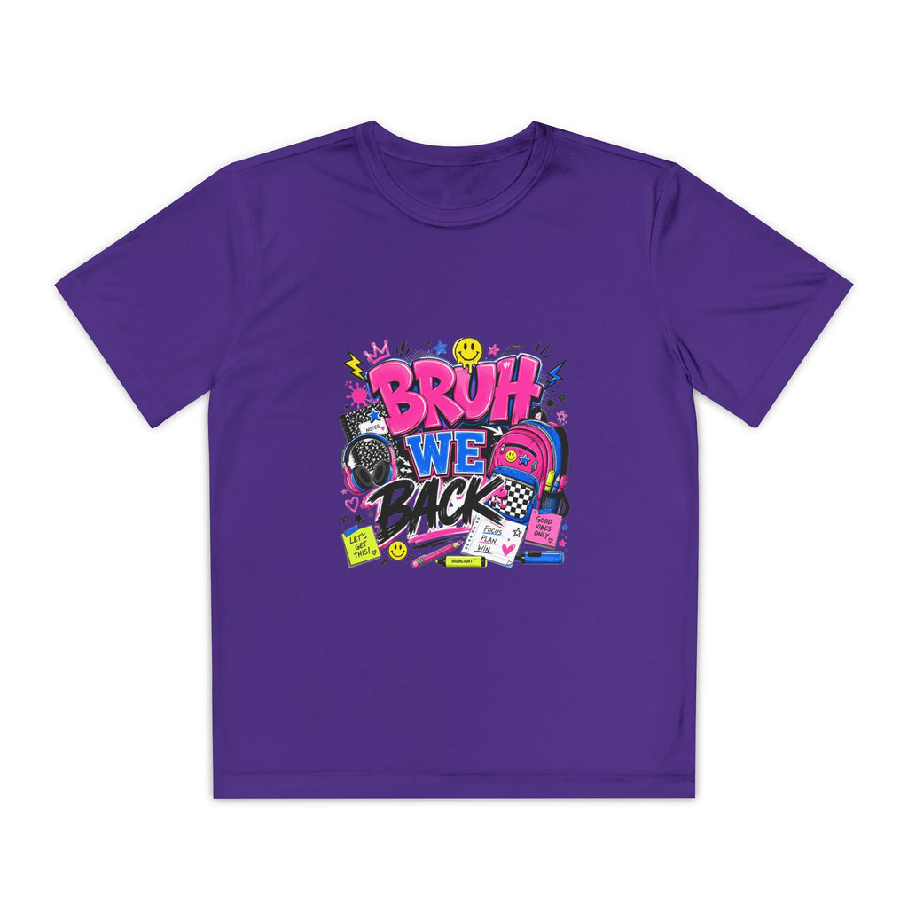Cheer Competition Youth Tee – “Cheer Is My Therapy” Graphic Shirt