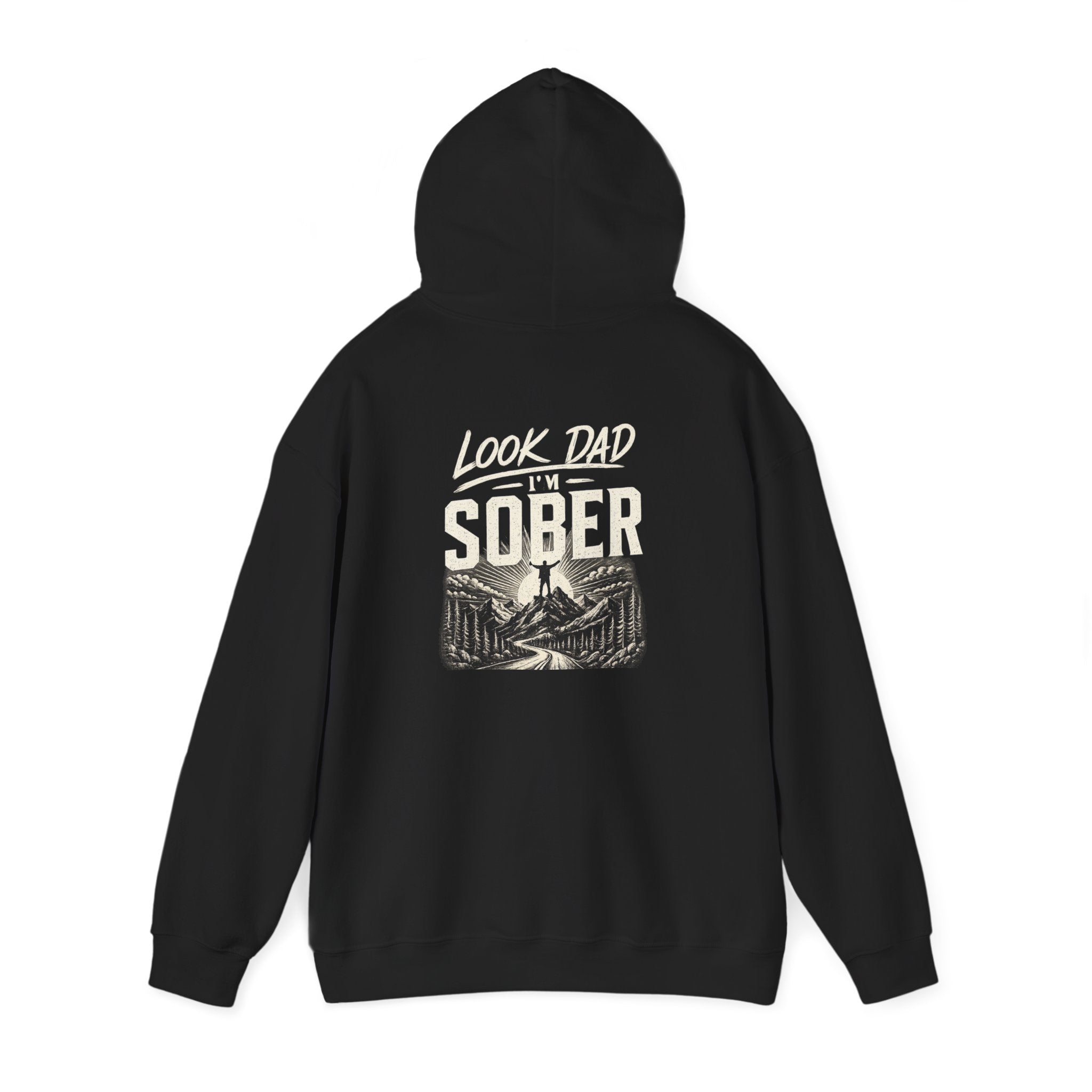Surfer Graphic Hoodie — Retro Coastal Wave Design