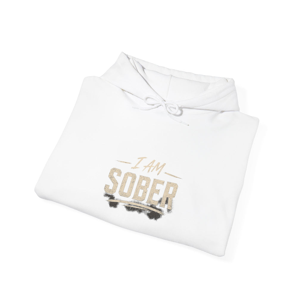 Hoodie — “Look Mom I’m Sober” Recovery Statement Sweatshirt