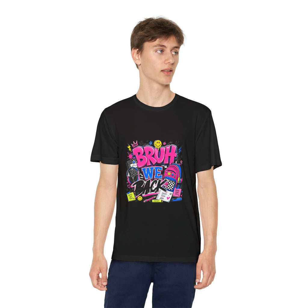 Cheer Competition Youth Tee – “Cheer Is My Therapy” Graphic Shirt