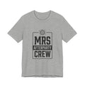 Mrs Afterparty Crew T-Shirt | Bride Era Slogan, Retro Script Tee