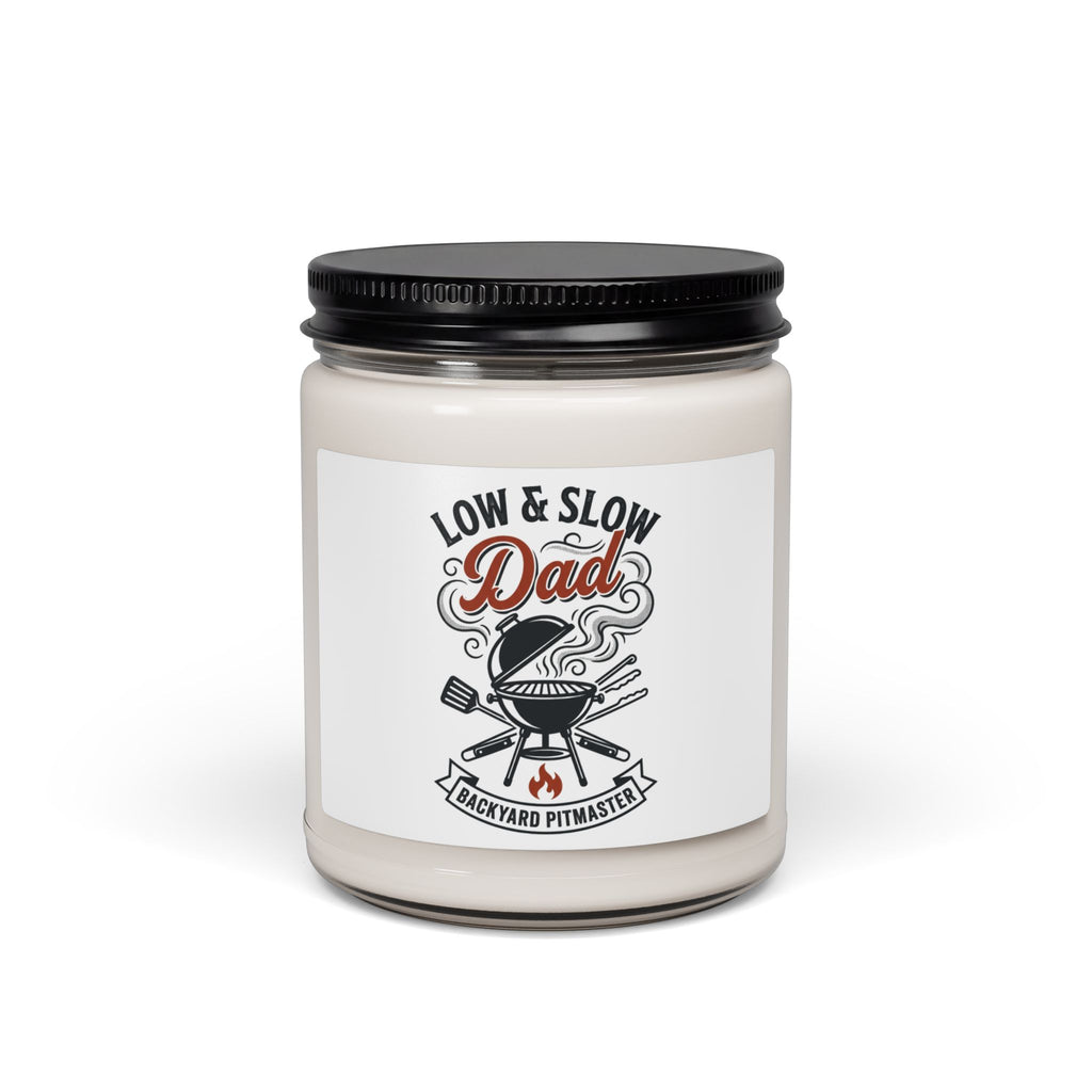 Low & Slow Dad Candle, Father's Day BBQ Smoker Soy Candle