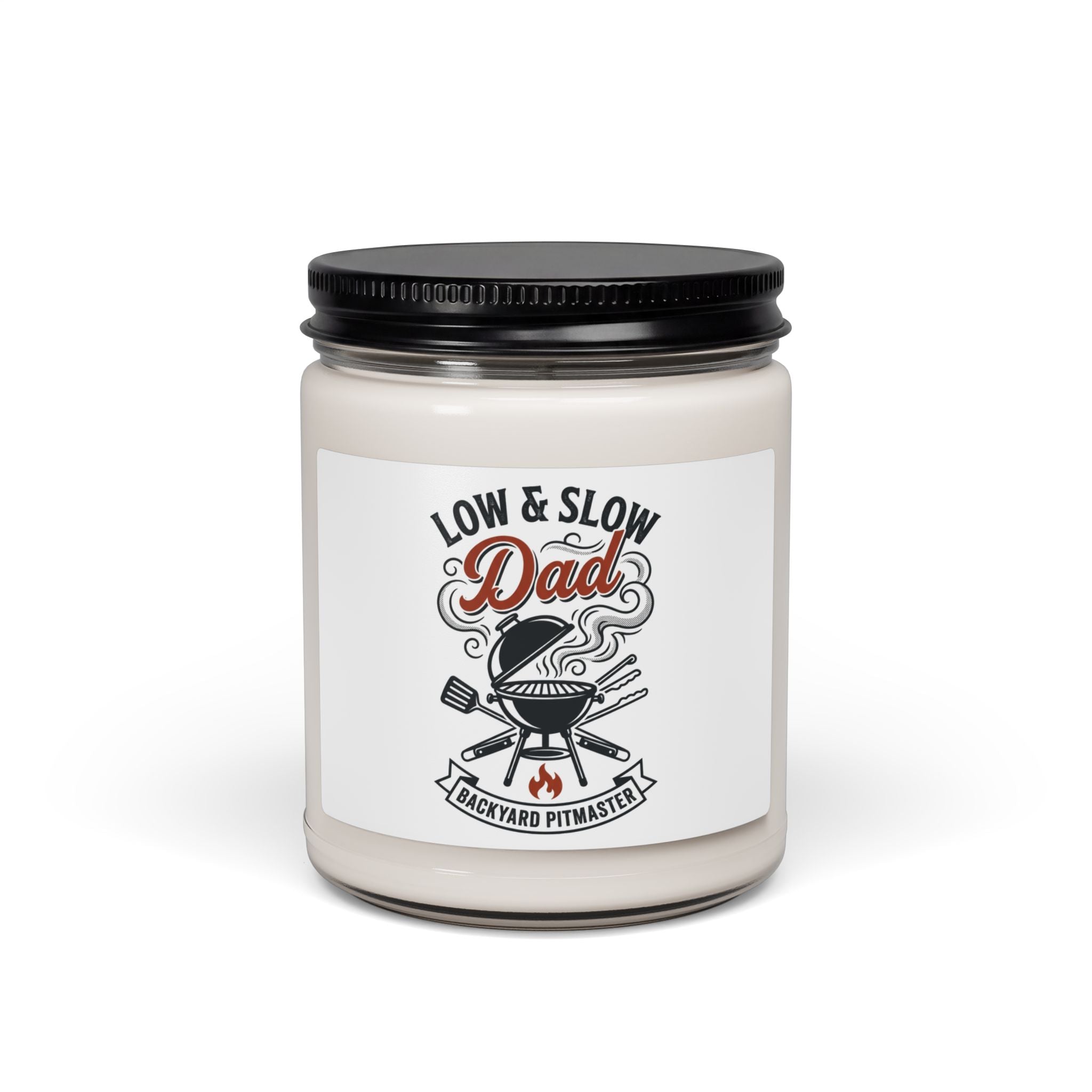 Low & Slow Dad Candle, Father's Day BBQ Smoker Soy Candle