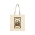 All Plants Are Edible Tote | Vintage Botanical Skull, Forager Mycology Humor