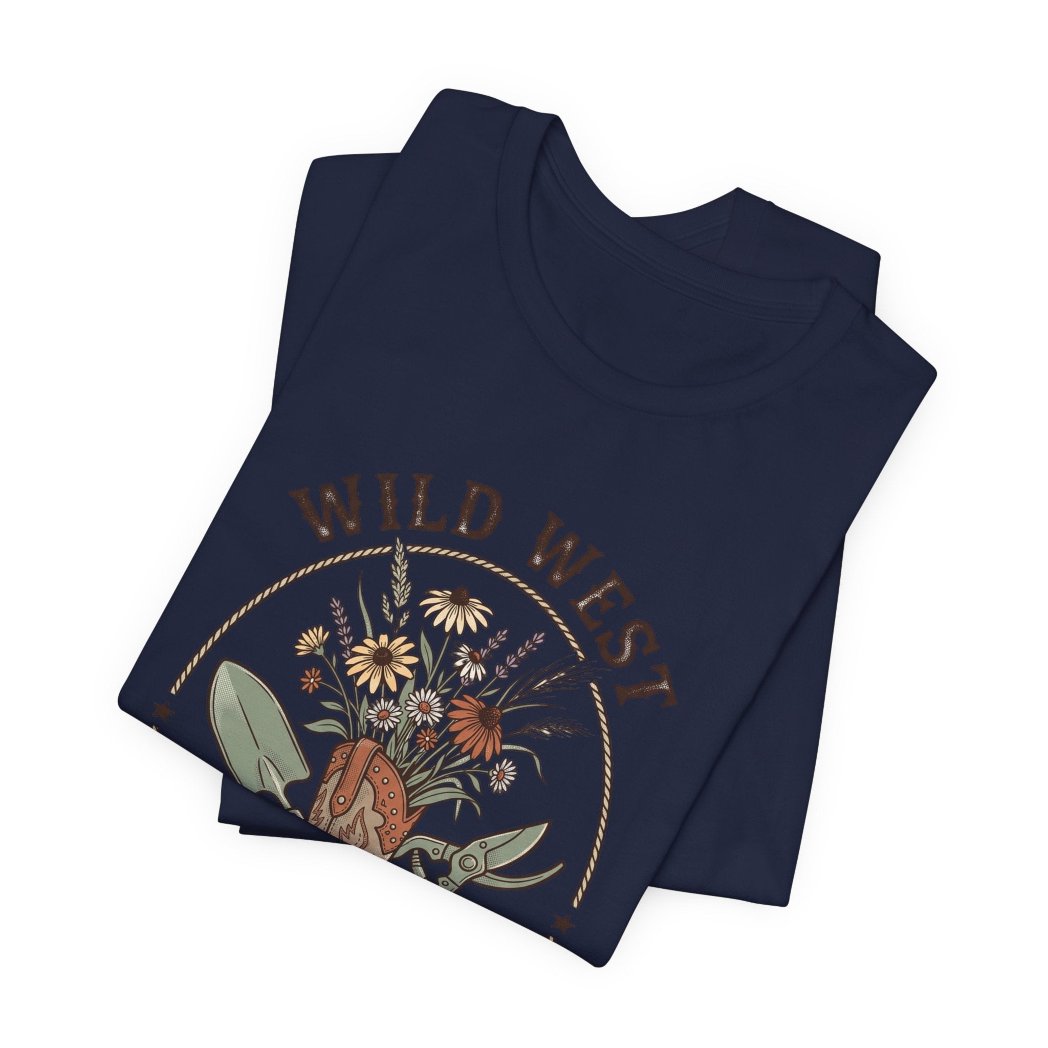 Wild West Garden Club Tee | Cowgirl Gardening, Western Boots & Desert Florals