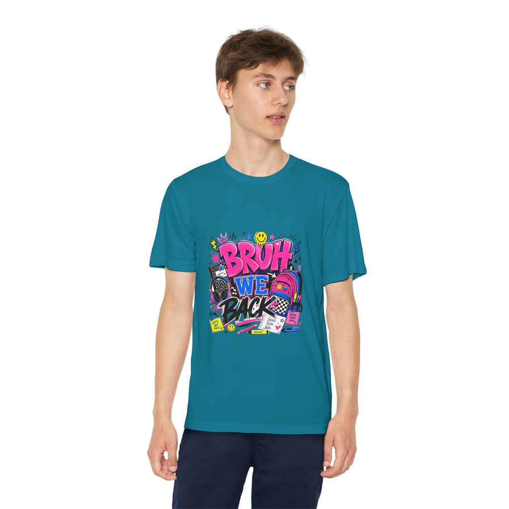 Cheer Competition Youth Tee – “Cheer Is My Therapy” Graphic Shirt