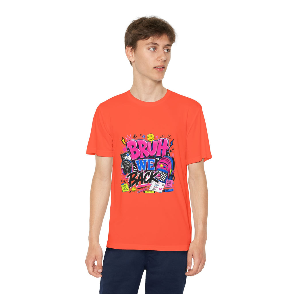 Cheer Competition Youth Tee – “Cheer Is My Therapy” Graphic Shirt