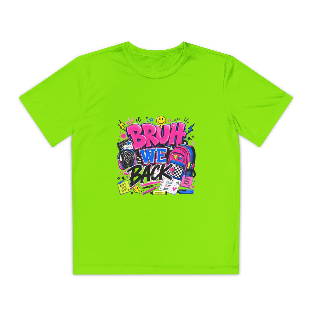 Cheer Competition Youth Tee – “Cheer Is My Therapy” Graphic Shirt