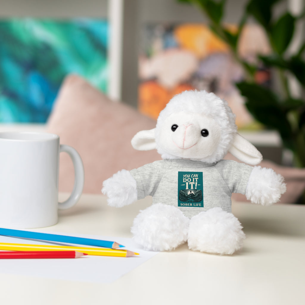 Motivational Teddy Bear with “You Can Do It!” Tee
