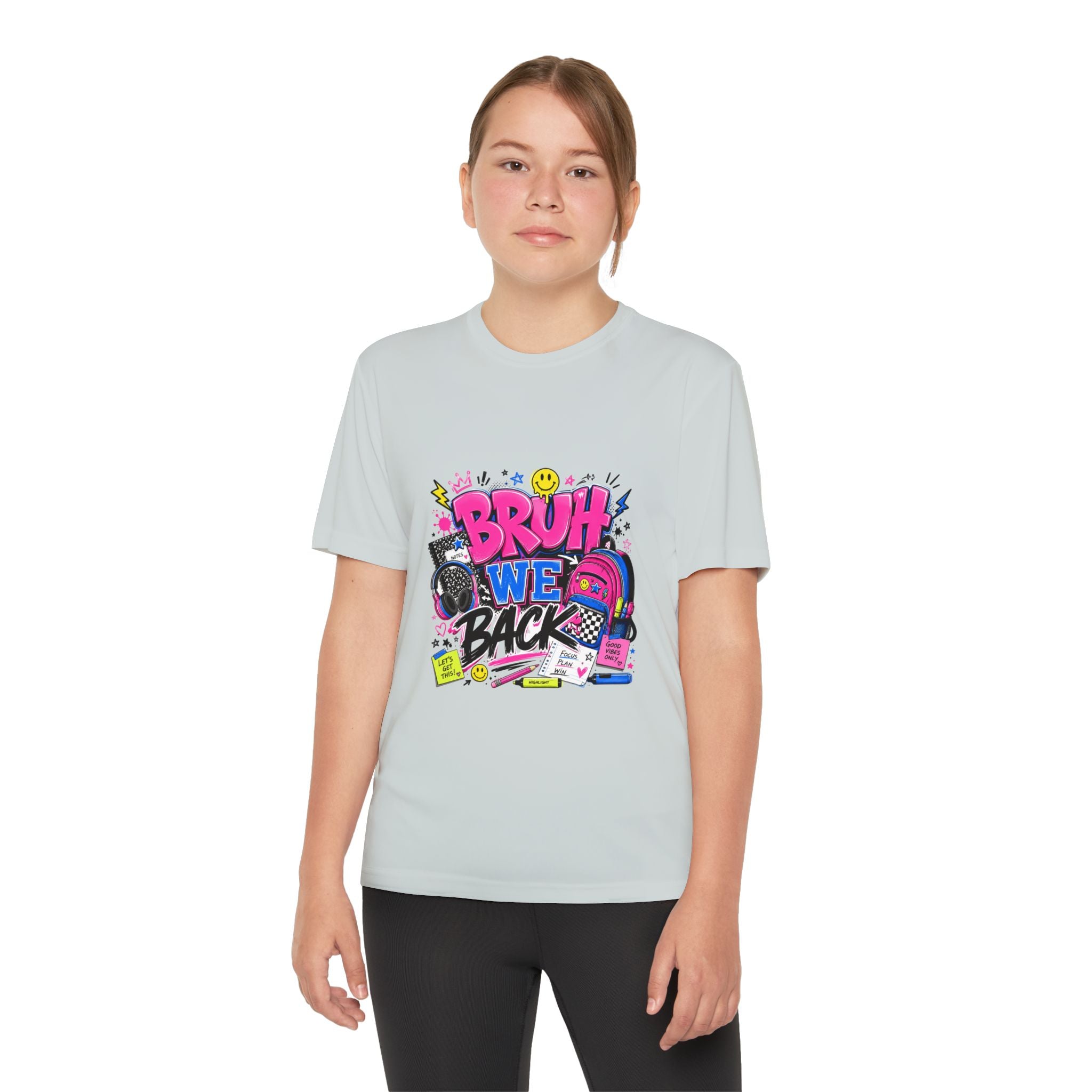 Cheer Competition Youth Tee – “Cheer Is My Therapy” Graphic Shirt