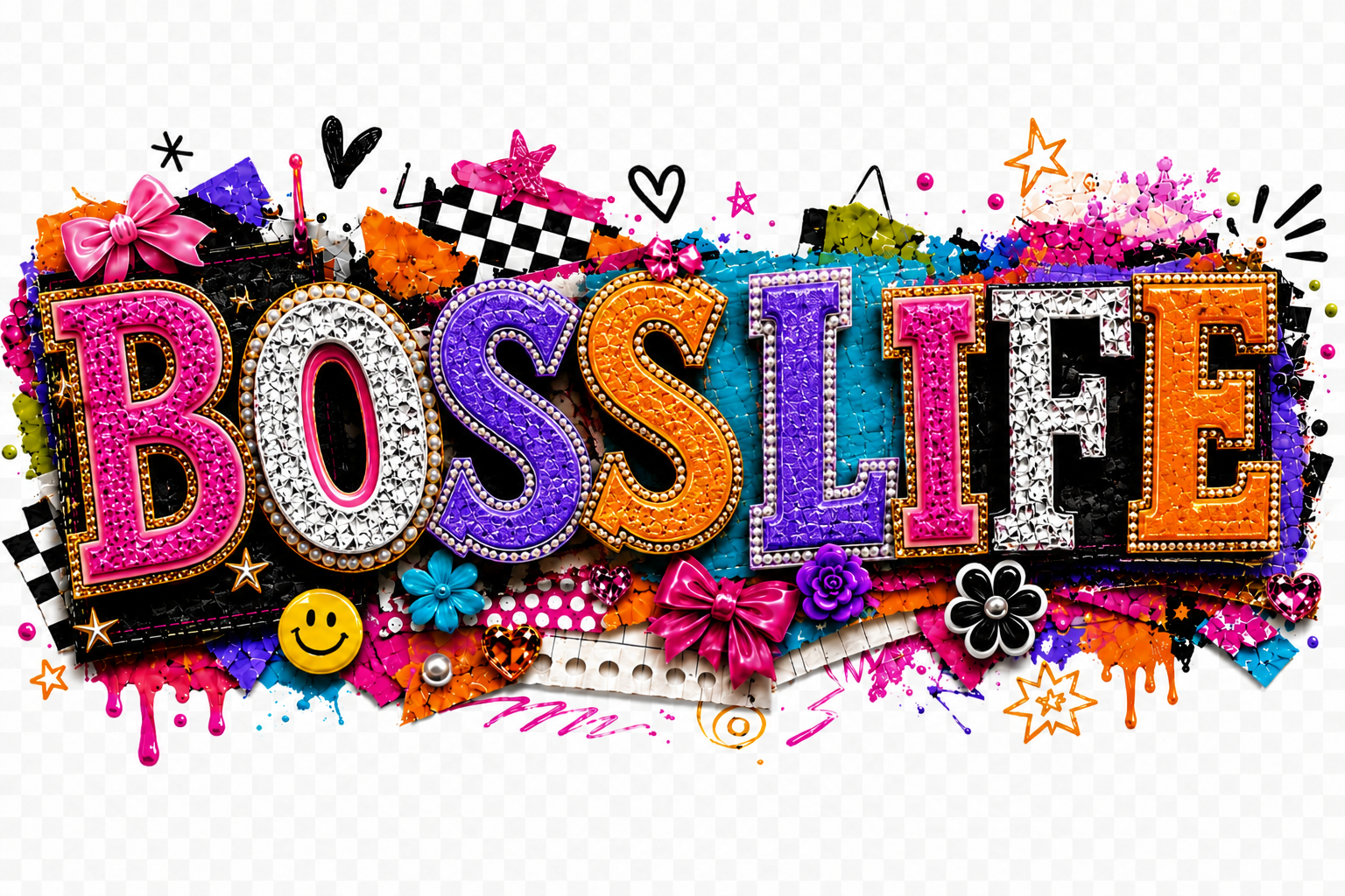 Personalized Graffiti Name Outdoor Rug — Colorful Welcome Doormat