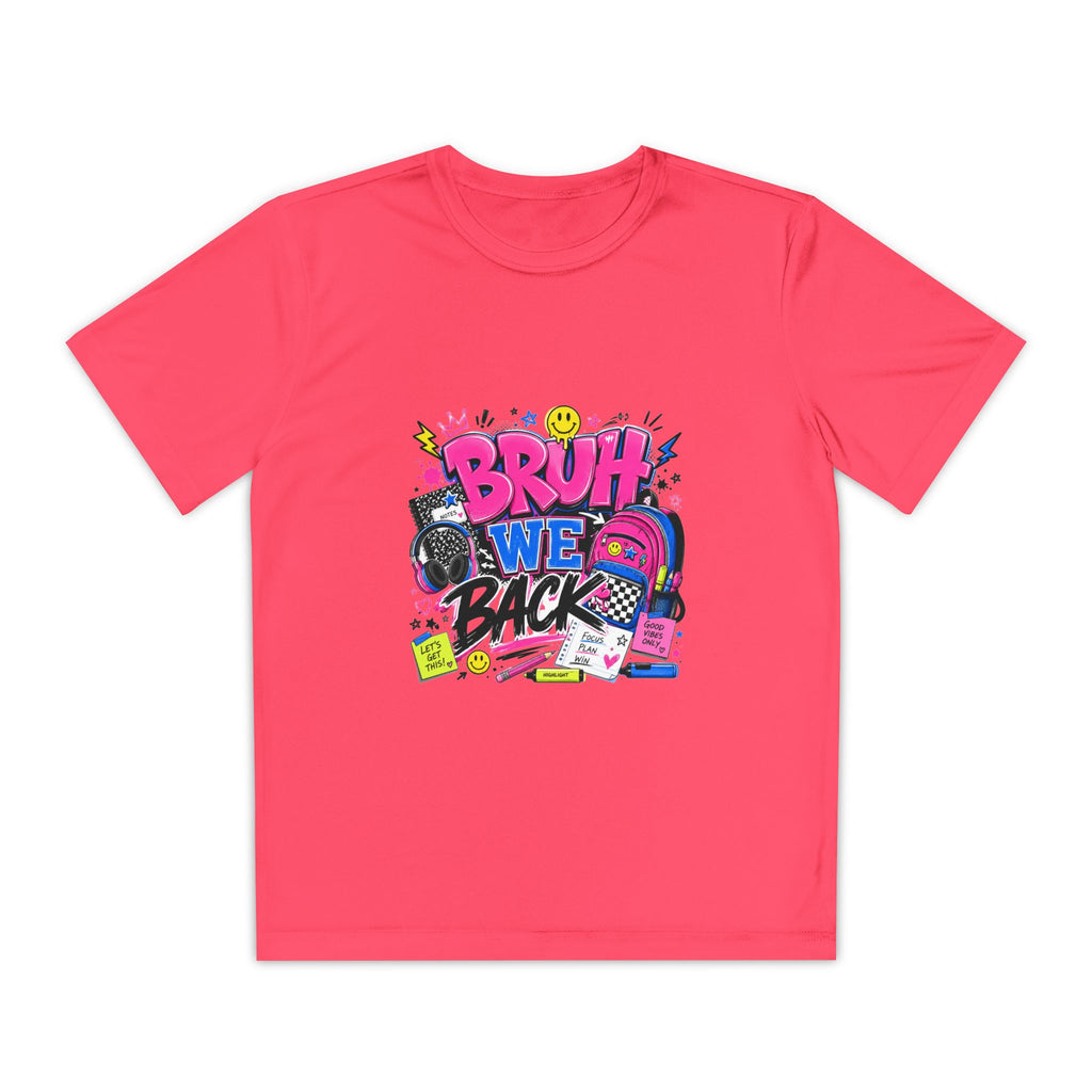 Cheer Competition Youth Tee – “Cheer Is My Therapy” Graphic Shirt