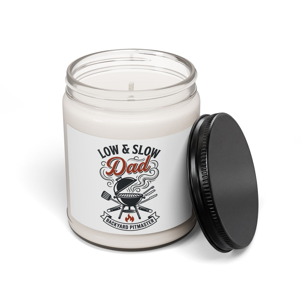 Low & Slow Dad Candle, Father's Day BBQ Smoker Soy Candle