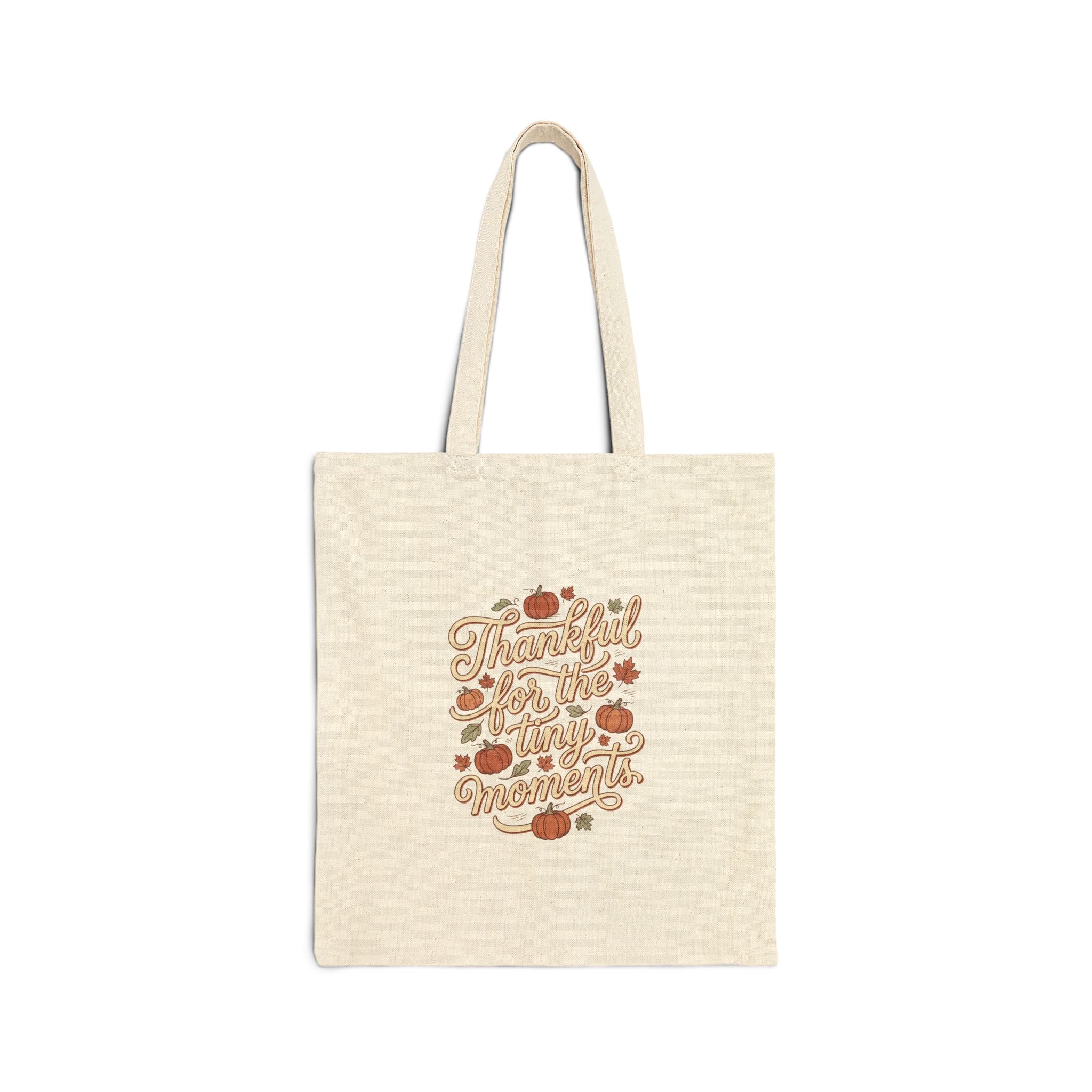 Thankful for the Cozy Moments Tote | Pumpkin Fall Aesthetic