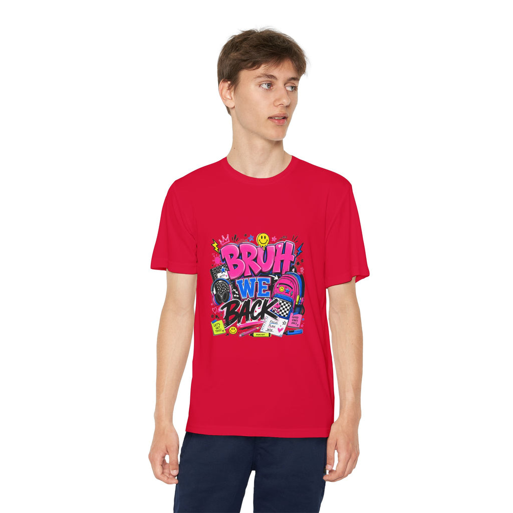 Cheer Competition Youth Tee – “Cheer Is My Therapy” Graphic Shirt