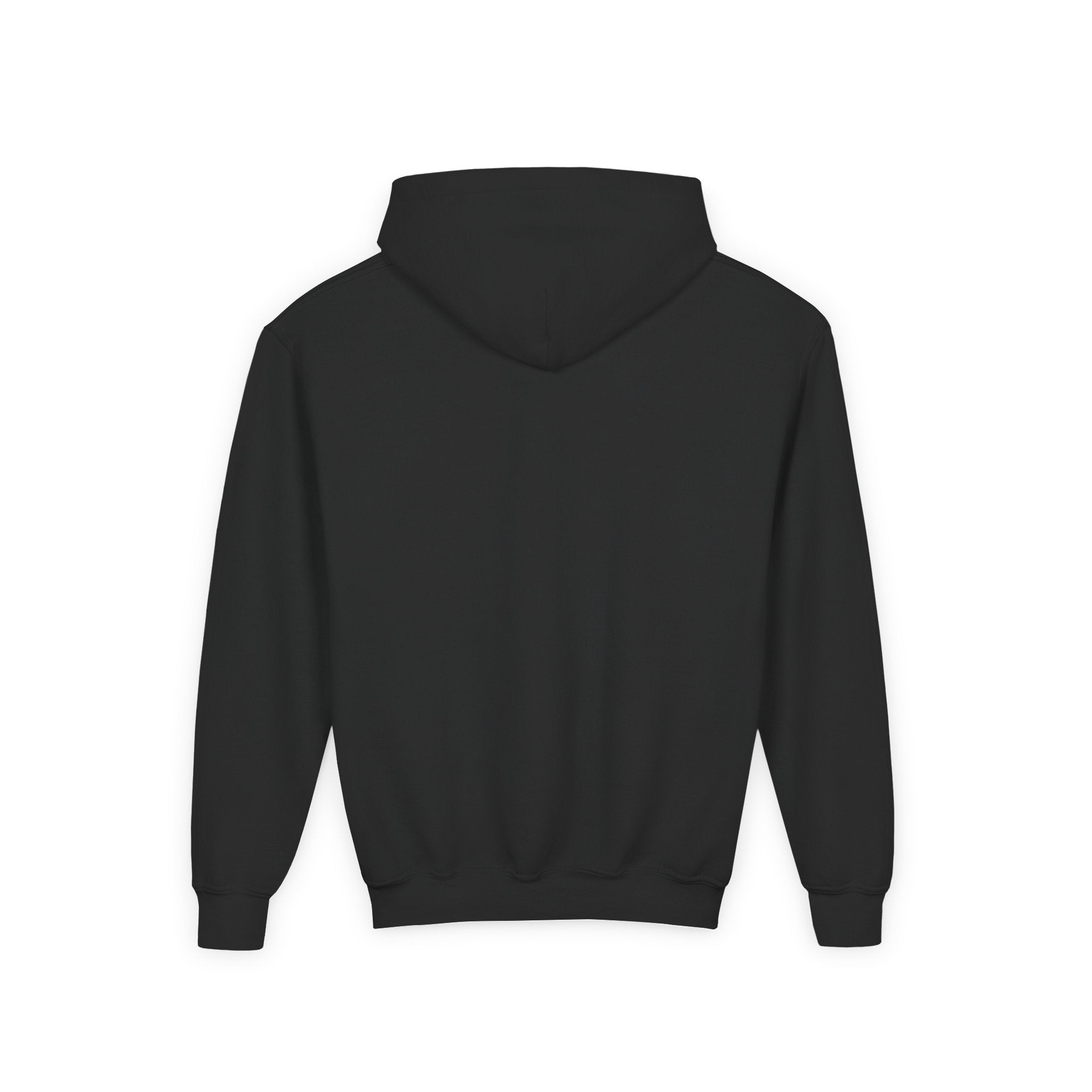 Youth Hoodie — Creepy Skeleton 'Will You Be My Friend?' Horror Graphic