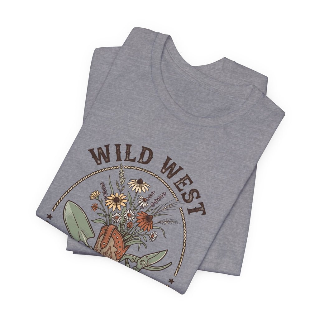 Wild West Garden Club Tee | Cowgirl Gardening, Western Boots & Desert Florals