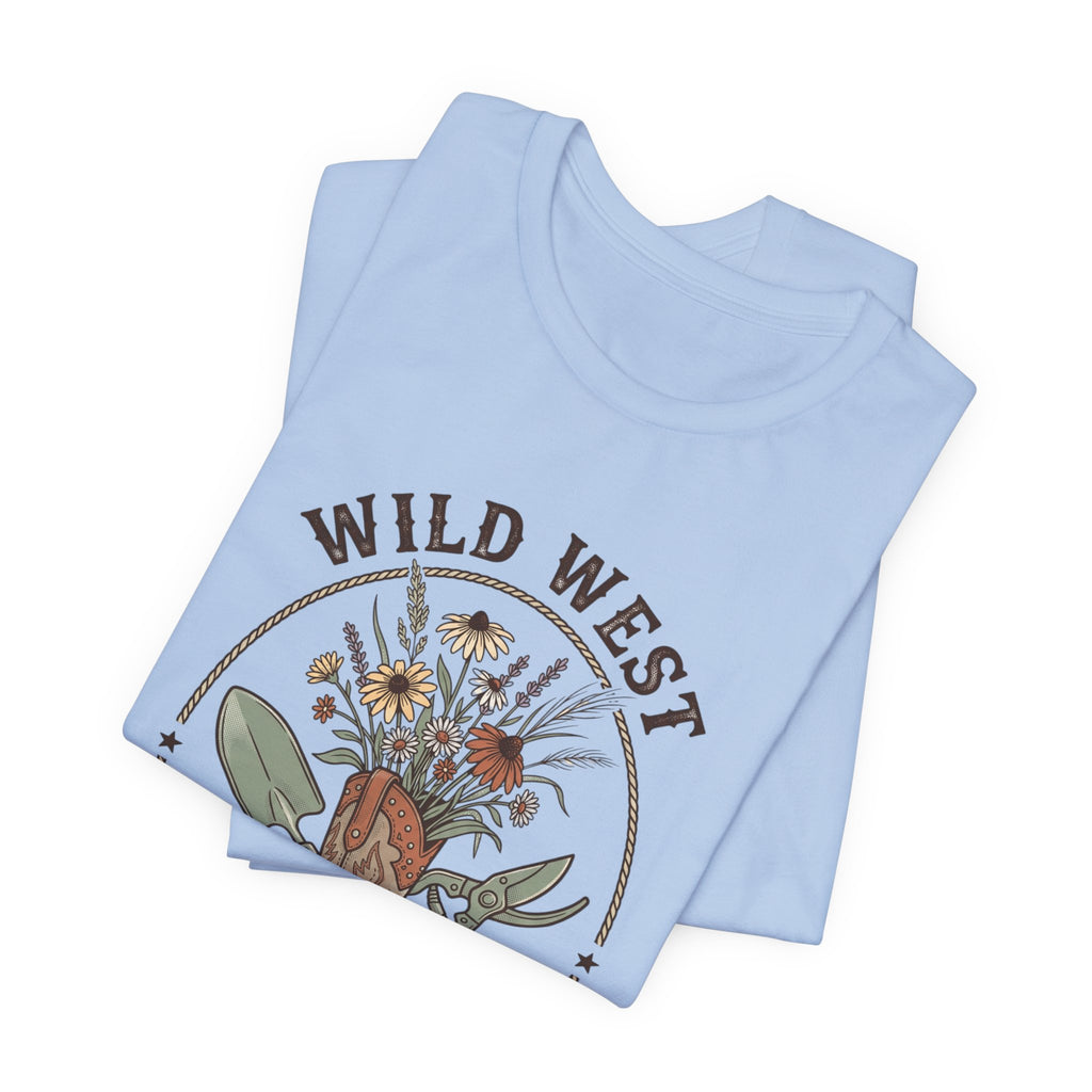 Wild West Garden Club Tee | Cowgirl Gardening, Western Boots & Desert Florals