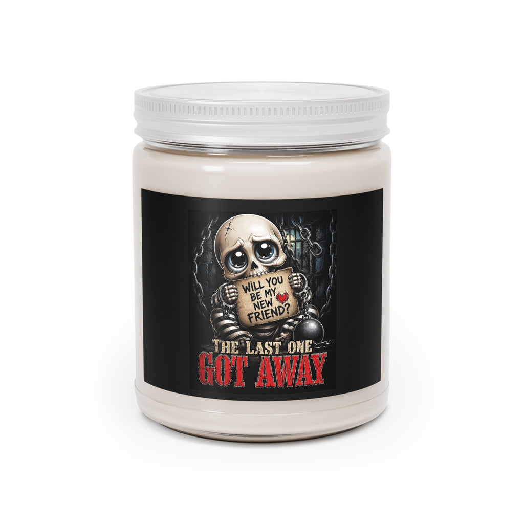 Scented Soy Candles with White Lid, 9oz