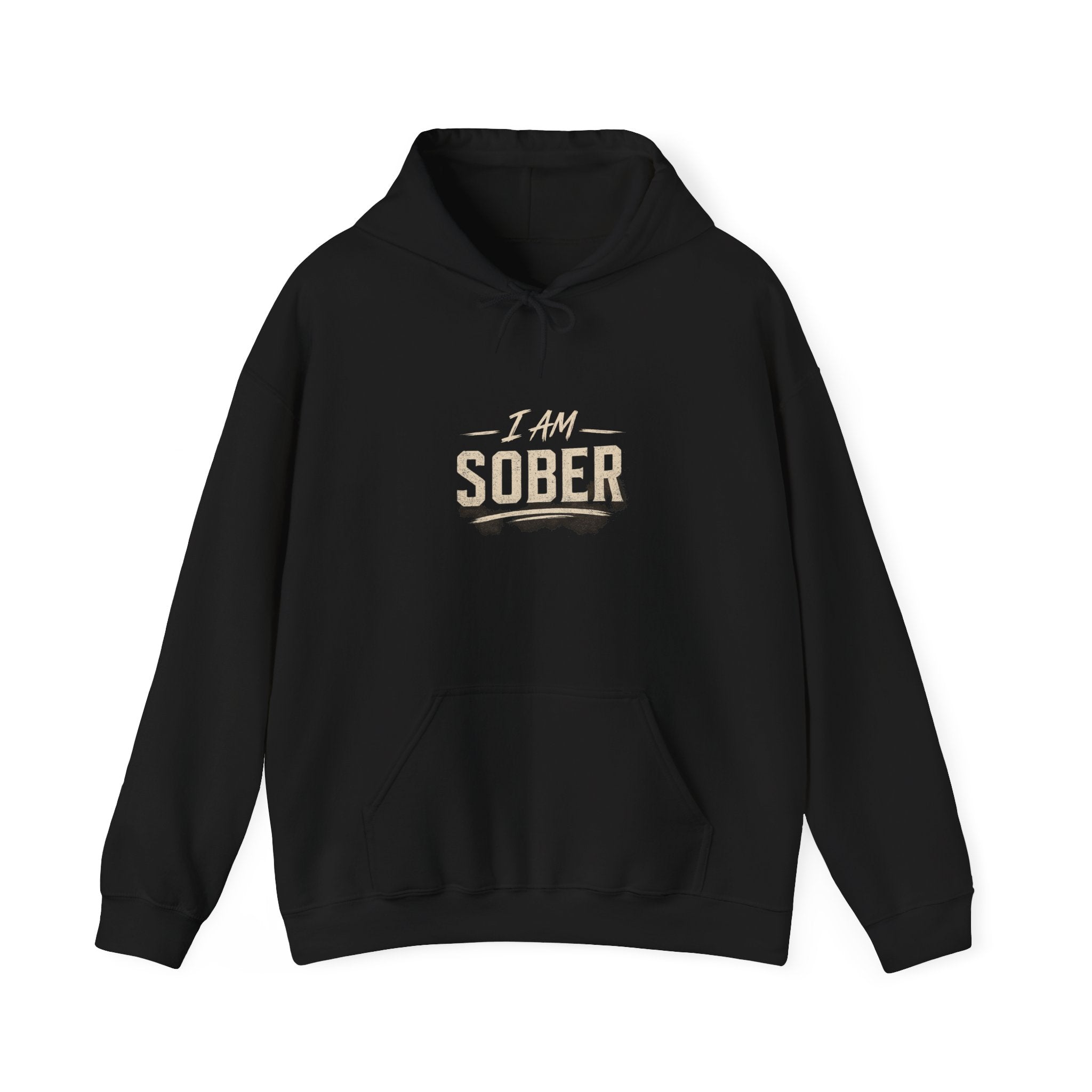 Hoodie — “Look Mom I’m Sober” Recovery Statement Sweatshirt