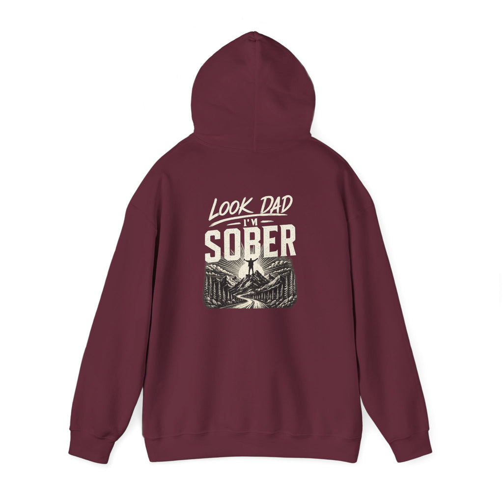 Surfer Graphic Hoodie — Retro Coastal Wave Design
