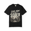 Look Mom I’m Sober T-Shirt — Recovery Pride Graphic Tee