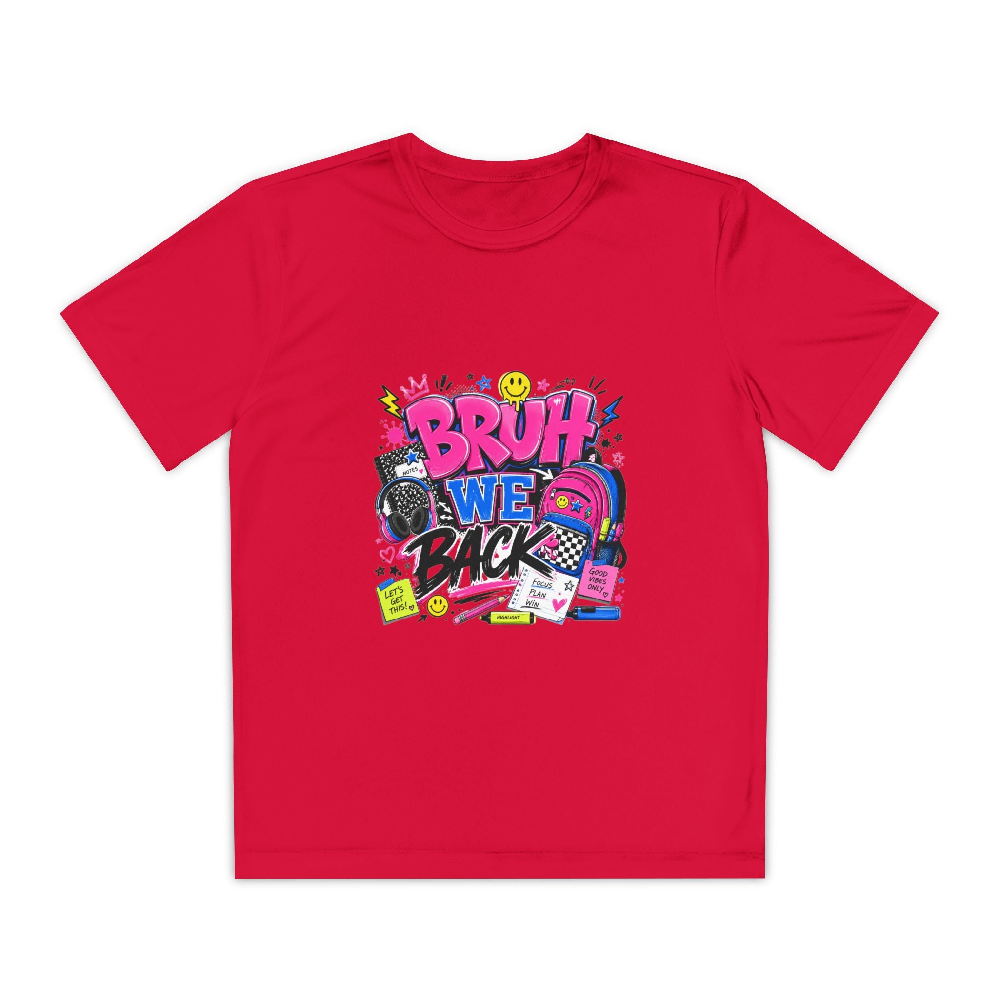 Cheer Competition Youth Tee – “Cheer Is My Therapy” Graphic Shirt