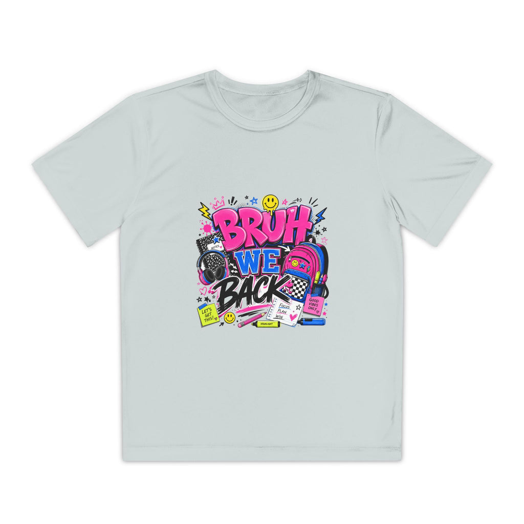 Cheer Competition Youth Tee – “Cheer Is My Therapy” Graphic Shirt