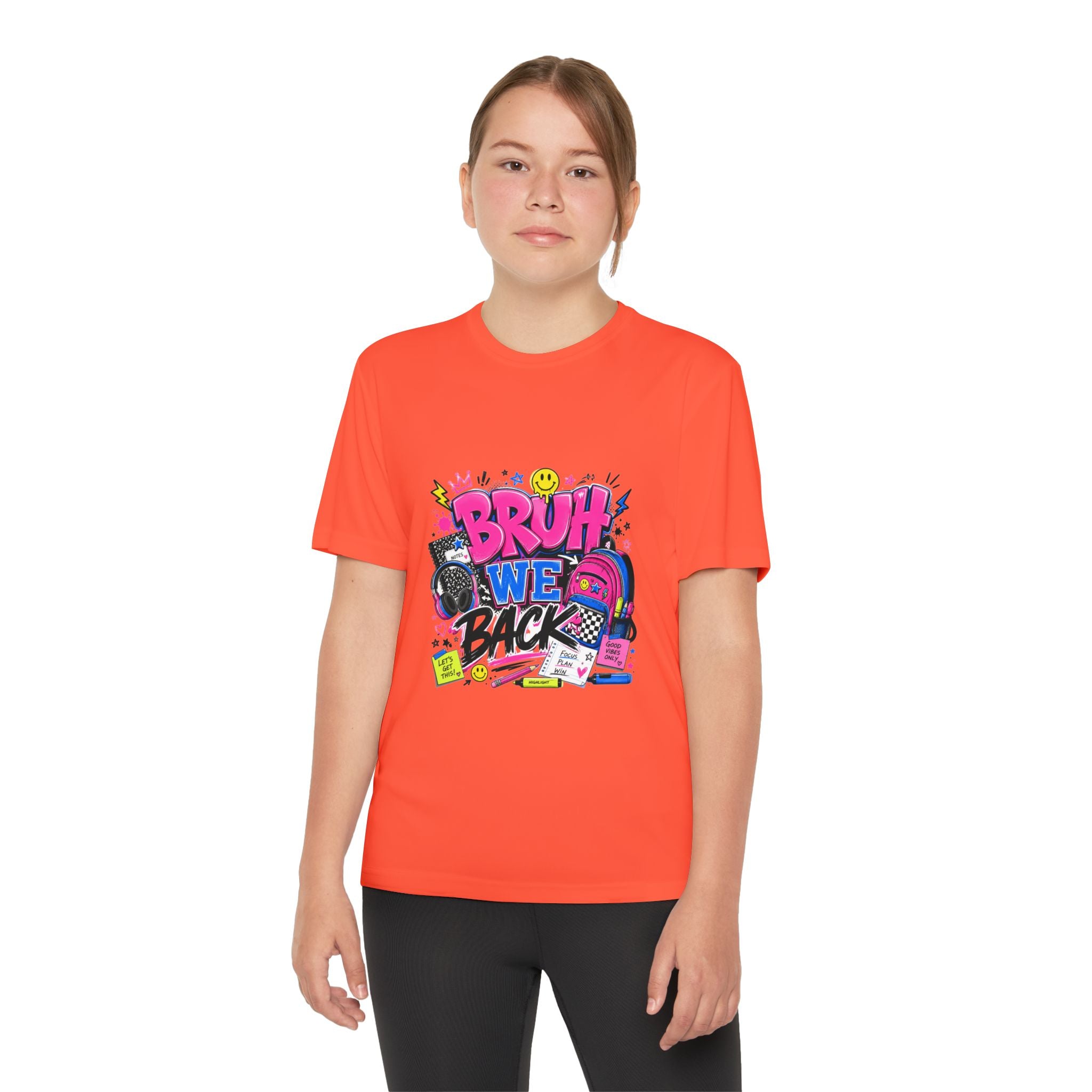 Cheer Competition Youth Tee – “Cheer Is My Therapy” Graphic Shirt