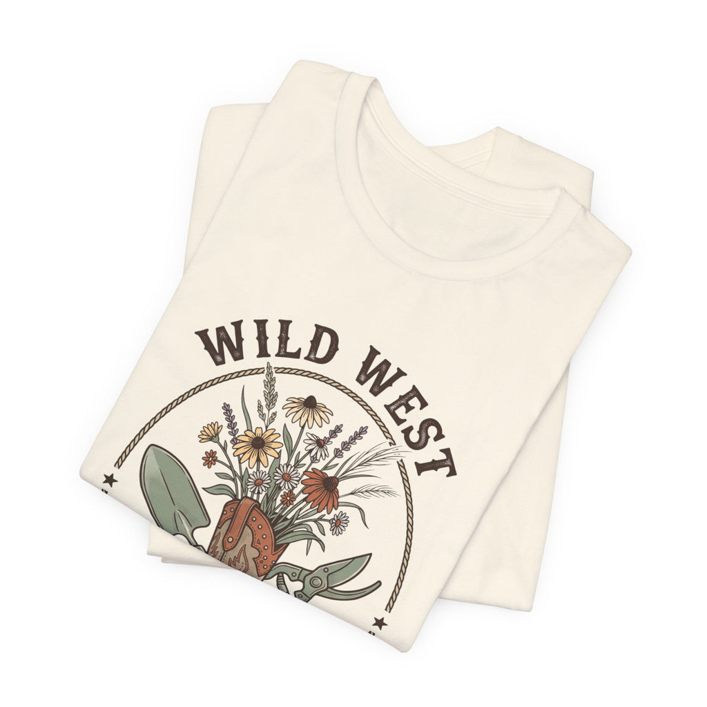 Wild West Garden Club Tee | Cowgirl Gardening, Western Boots & Desert Florals