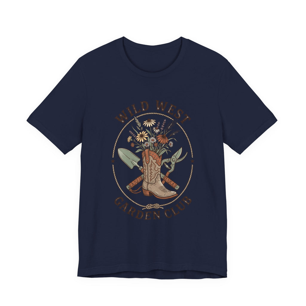 Wild West Garden Club Tee | Cowgirl Gardening, Western Boots & Desert Florals