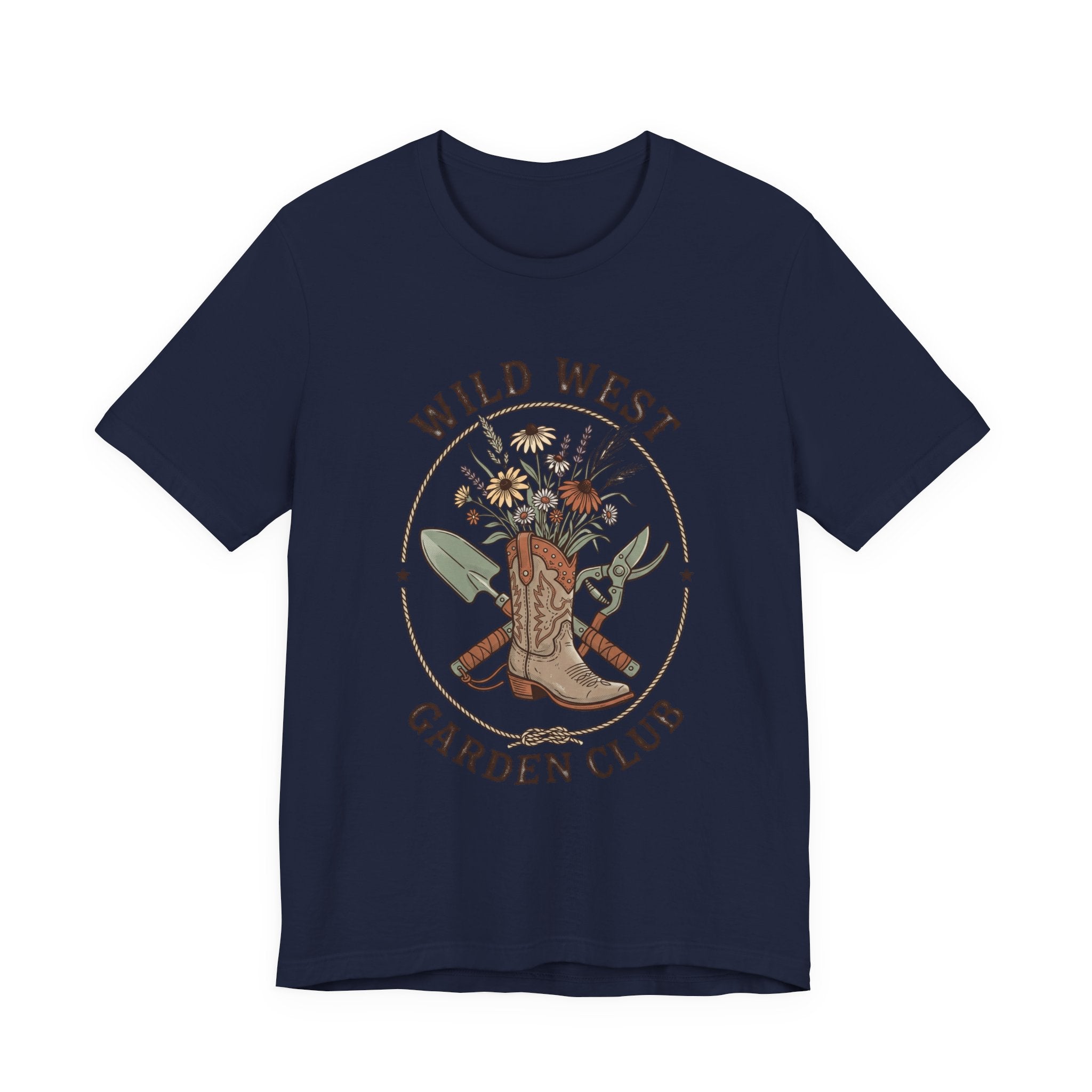 Wild West Garden Club Tee | Cowgirl Gardening, Western Boots & Desert Florals