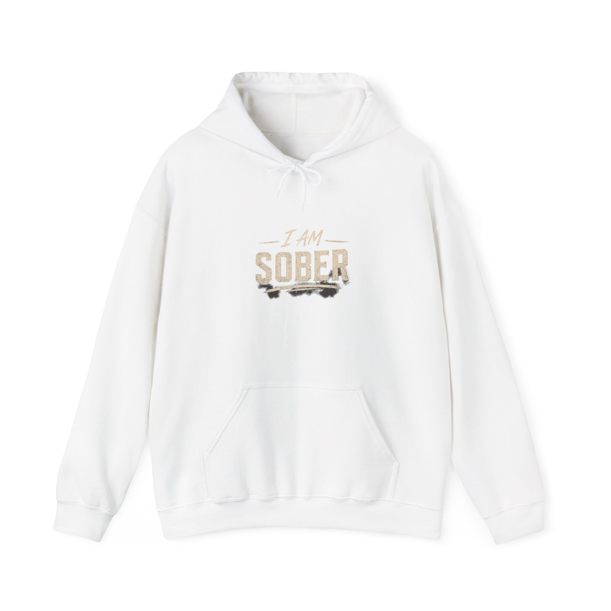 Hoodie — “Look Mom I’m Sober” Recovery Statement Sweatshirt