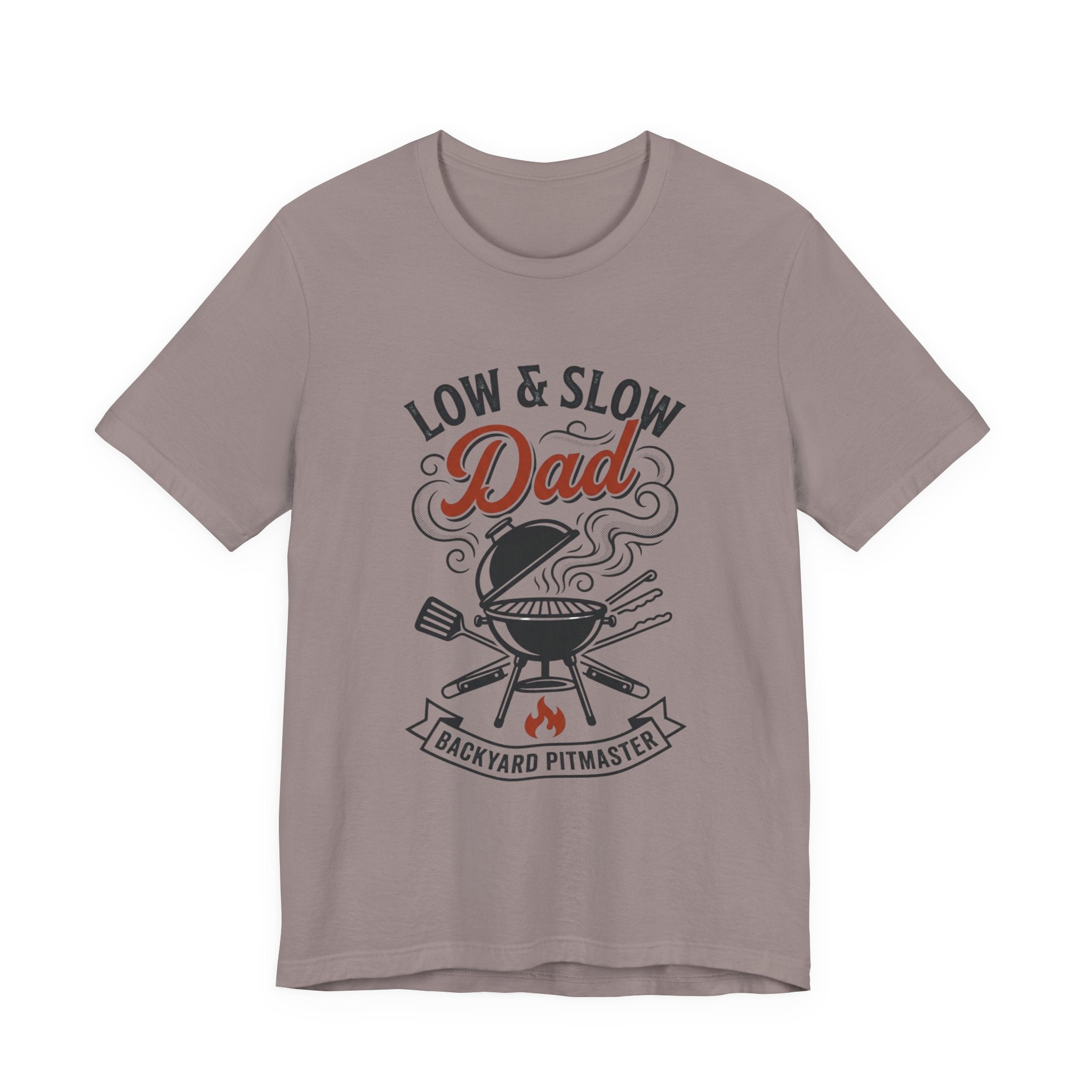 Low & Slow Dad T-Shirt | Father's Day BBQ Grill Pitmaster Tee
