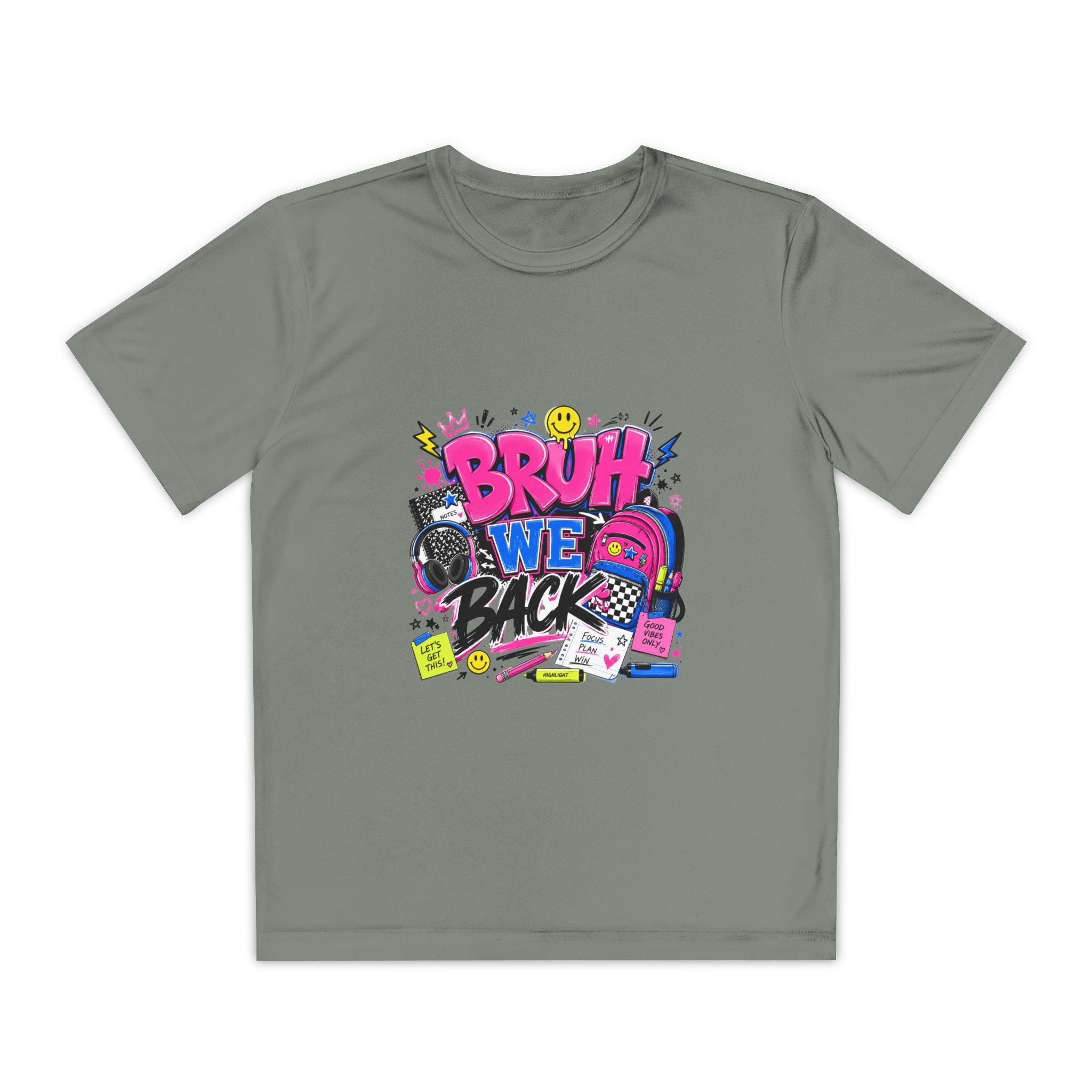 Cheer Competition Youth Tee – “Cheer Is My Therapy” Graphic Shirt