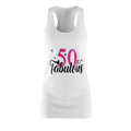 50 & Fabulous Racerback Dress — Women's 50th Birthday Celebration Dress