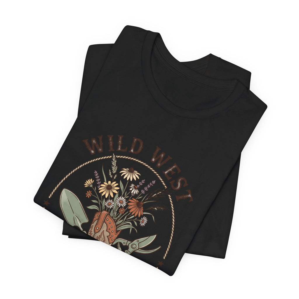 Wild West Garden Club Tee | Cowgirl Gardening, Western Boots & Desert Florals